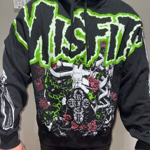 Civil Regime x Misfits Hoodie Men’s L NWT RARE